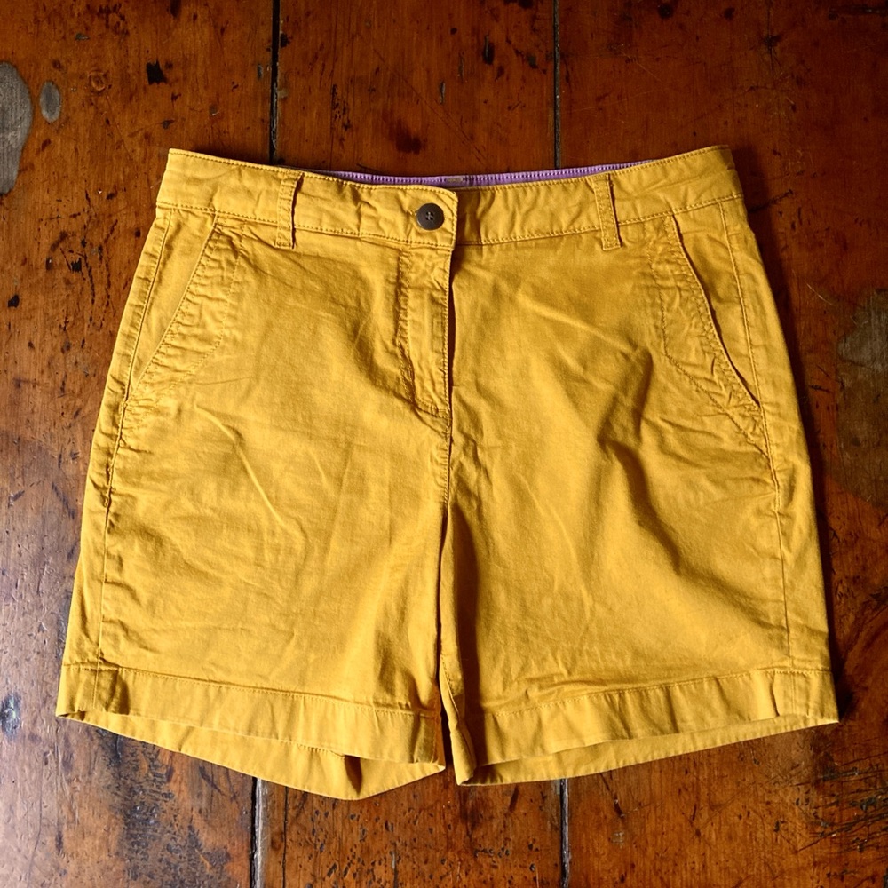 Boden Women’s Canary Yellow Shorts. Sz:10